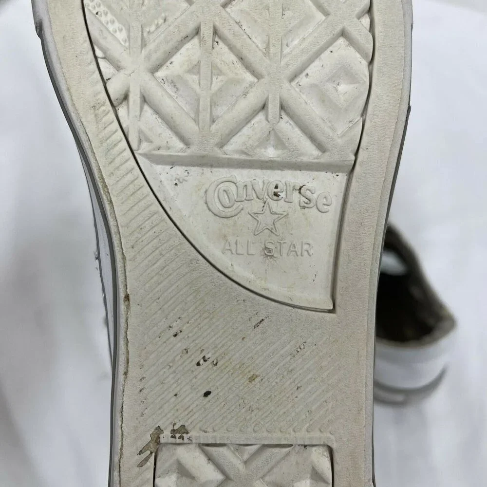 Converse All Star White Leather Low Sneaker Junior